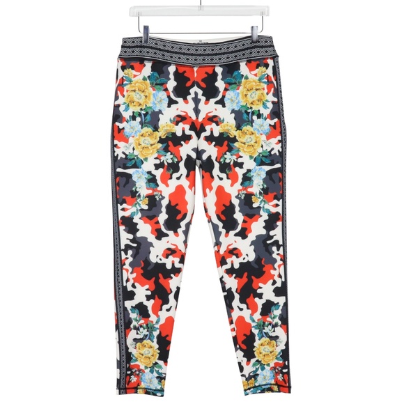 Camo Florals 2X Track Suit Jacket & Leggings Set - Picture 6 of 8